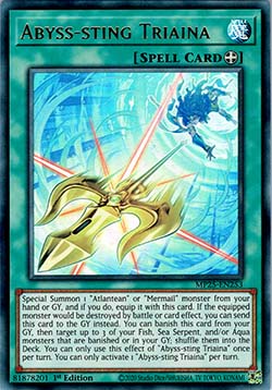 Abyss-sting Triaina - 2025 Mega-Pack Tin (Ultra Rare) [MP25-253]