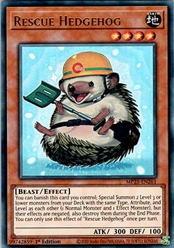 Rescue Hedgehog - 2025 Mega-Pack Tin (Ultra Rare) [MP25-261]