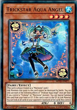 Trickstar Aqua Angel - 2025 Mega-Pack Tin (Ultra Rare) [MP25-277]