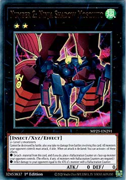 Number 2: Ninja Shadow Mosquito - 2025 Mega-Pack Tin (Ultra Rare) [MP25-291]