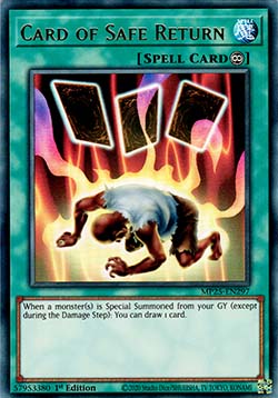 Card of Safe Return - 2025 Mega-Pack Tin (Ultra Rare) [MP25-297]