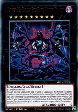 Number 95: Galaxy-Eyes Dark Matter Dragon - 2025 Mega-Pack Tin (Ultra Rare) [MP25-300]