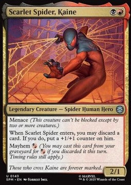 Scarlet Spider, Kaine - Magic: The Gathering | Marvel's Spider-Man (Uncommon) [SPM-143]