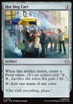 Hot Dog Cart - Magic: The Gathering | Marvel's Spider-Man (Common) [SPM-164]