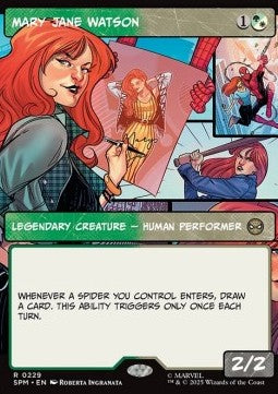 Mary Jane Watson - Magic: The Gathering | Marvel's Spider-Man: Extras (Rare) [XSPM-229]