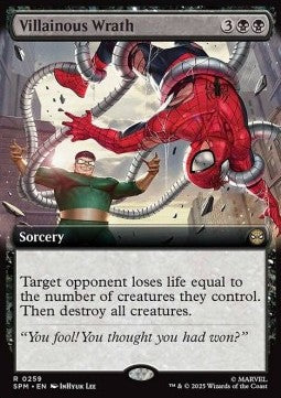 Villainous Wrath - Magic: The Gathering | Marvel's Spider-Man: Extras (Rare) [XSPM-259]
