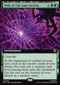 Web of Life and Destiny - Magic: The Gathering | Marvel's Spider-Man: Extras (Mythic) [XSPM-268]