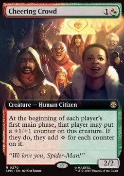 Cheering Crowd - Magic: The Gathering | Marvel's Spider-Man: Extras (Rare) [XSPM-270]