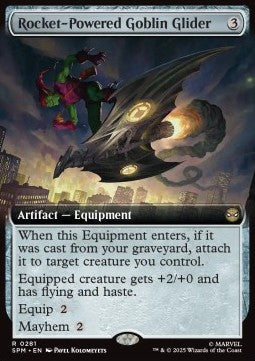 Rocket-Powered Goblin Glider - Magic: The Gathering | Marvel's Spider-Man: Extras (Rare) [XSPM-281]