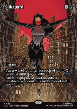 Silkguard - Magic: The Gathering | Marvel's Spider-Man: Source Material Cards (Mythic) [MAR-37]