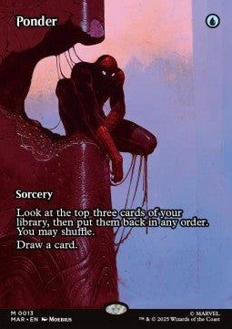 Ponder - Magic: The Gathering | Marvel's Spider-Man: Source Material Cards (Mythic) [MAR-13]