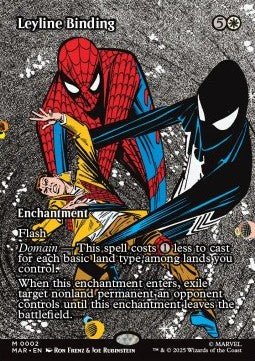 Leyline Binding - Magic: The Gathering | Marvel's Spider-Man: Source Material Cards (Mythic) [MAR-2]