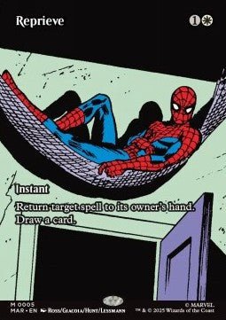 Reprieve - Magic: The Gathering | Marvel's Spider-Man: Source Material Cards (Mythic) [MAR-5]