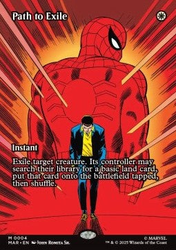 Path to Exile - Magic: The Gathering | Marvel's Spider-Man: Source Material Cards (Mythic) [MAR-4]