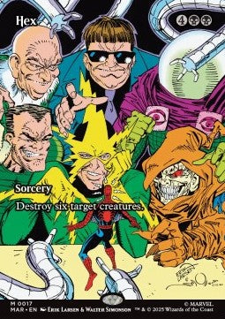 Hex - Magic: The Gathering | Marvel's Spider-Man: Source Material Cards (Mythic) [MAR-17]