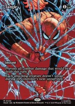 Tangle - Magic: The Gathering | Marvel's Spider-Man: Source Material Cards (Mythic) [MAR-38]