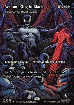 Skithiryx, the Blight Dragon - Magic: The Gathering | Marvel's Spider-Man: Source Material Cards (Mythic) [MAR-22]
