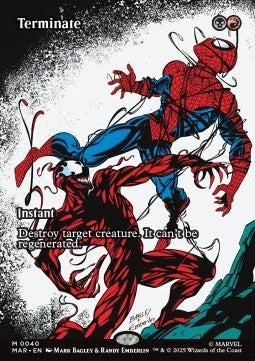 Terminate - Magic: The Gathering | Marvel's Spider-Man: Source Material Cards (Mythic) [MAR-40]