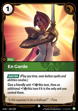 En Garde - Origins (Common) [OGN-046]