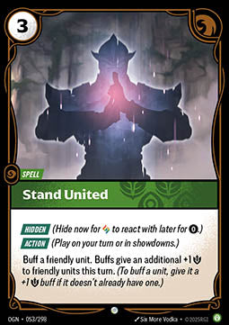 Stand United - Origins (Common) [OGN-053]