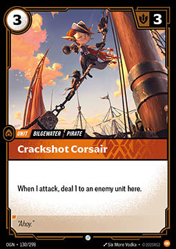 Crackshot Corsair - Origins (Common) [OGN-130]