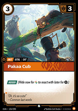Pakaa Cub - Origins (Common) [OGN-135]