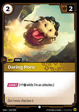 Daring Poro - Origins (Common) [OGN-210]