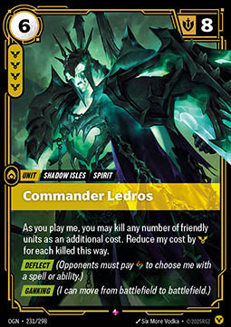 Commander Ledros - Origins (Rare) [OGN-231]