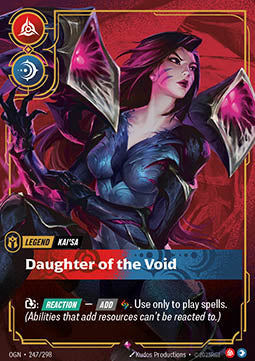 Kai'Sa, Daughter of the Void (V.1 - Rare) - Origins (Rare) [OGN-247]
