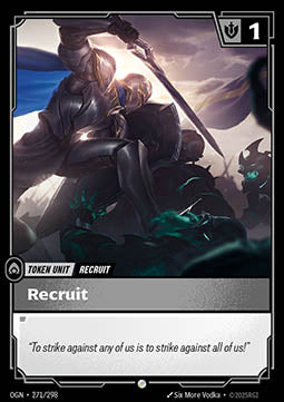 Recruit (V.1 - Common) - Origins (Common) [OGN-271]