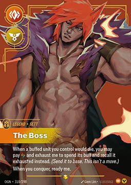 Sett, The Boss (V.2 - Showcase) - Origins (Showcase) [OGN-310]