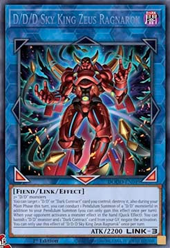 D/D/D Sky King Zeus Ragnarok (V.1 - Secret Rare) - Doom of Dimensions (Secret Rare) [DOOD-049]