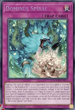 Dominus Spiral (V.1 - Secret Rare) - Doom of Dimensions (Secret Rare) [DOOD-079]