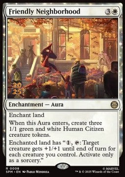 Friendly Neighborhood - Magic: The Gathering | Marvel's Spider-Man: Promos (Rare) [PSPM-8]