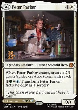 Peter Parker // Amazing Spider-Man - Magic: The Gathering | Marvel's Spider-Man: Promos (Mythic) [PSPM-10]