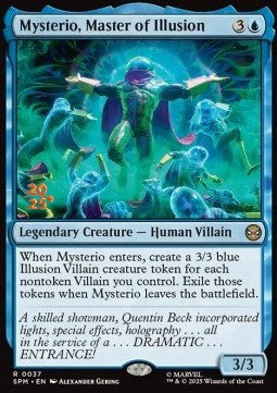 Mysterio, Master of Illusion - Magic: The Gathering | Marvel's Spider-Man: Promos (Rare) [PSPM-37]