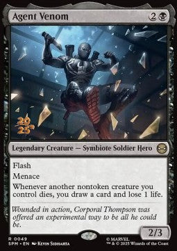 Agent Venom - Magic: The Gathering | Marvel's Spider-Man: Promos (Rare) [PSPM-49]