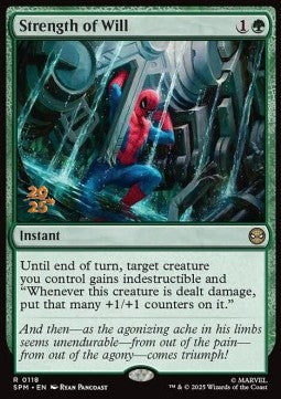 Strength of Will - Magic: The Gathering | Marvel's Spider-Man: Promos (Rare) [PSPM-118]