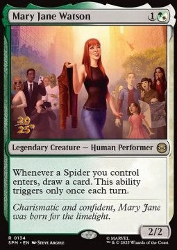Mary Jane Watson - Magic: The Gathering | Marvel's Spider-Man: Promos (Rare) [PSPM-134]