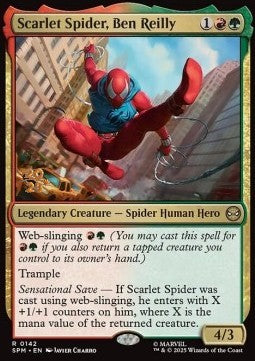 Scarlet Spider, Ben Reilly - Magic: The Gathering | Marvel's Spider-Man: Promos (Rare) [PSPM-142]