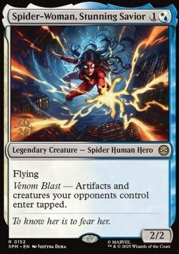 Spider-Woman, Stunning Savior - Magic: The Gathering | Marvel's Spider-Man: Promos (Rare) [PSPM-152]