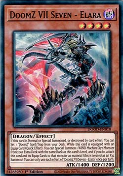 DoomZ VII Seven - Elara - Doom of Dimensions (Super Rare) [DOOD-010]