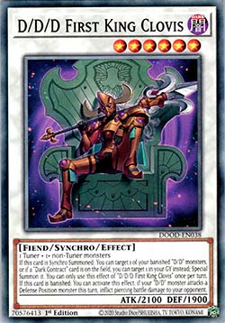 D/D/D First King Clovis - Doom of Dimensions (Common) [DOOD-038]