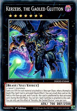 Kerzebs, the Gaoled Glutton - Doom of Dimensions (Common) [DOOD-048]