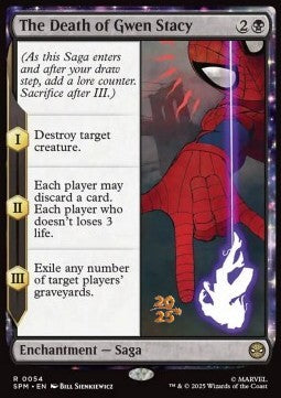 The Death of Gwen Stacy - Magic: The Gathering | Marvel's Spider-Man: Promos (Rare) [PSPM-54]