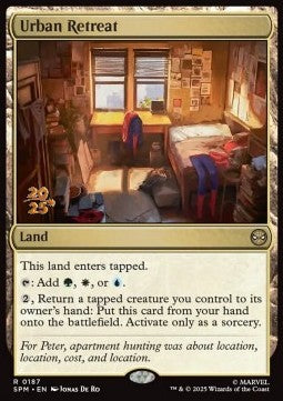 Urban Retreat - Magic: The Gathering | Marvel's Spider-Man: Promos (Rare) [PSPM-187]
