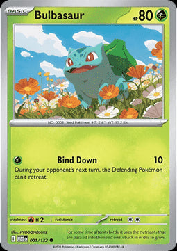 Bulbasaur - Mega Evolution (Common) [MEG-001]