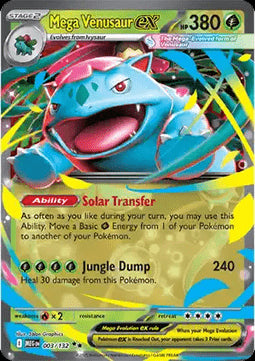 Mega Venusaur ex - Mega Evolution (Double Rare) [MEG-003]