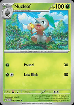 Nuzleaf - Mega Evolution (Common) [MEG-014]