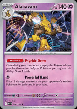 Alakazam - Mega Evolution (Rare) [MEG-056]